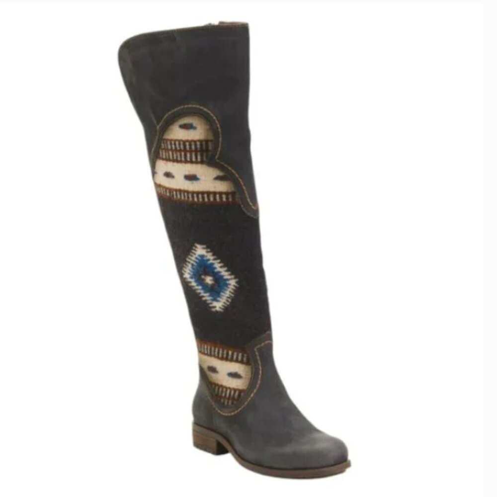 New BORN Lucero Over the Knee Boot $310 RETAIL 261 7M4 - Picture 8 of 11